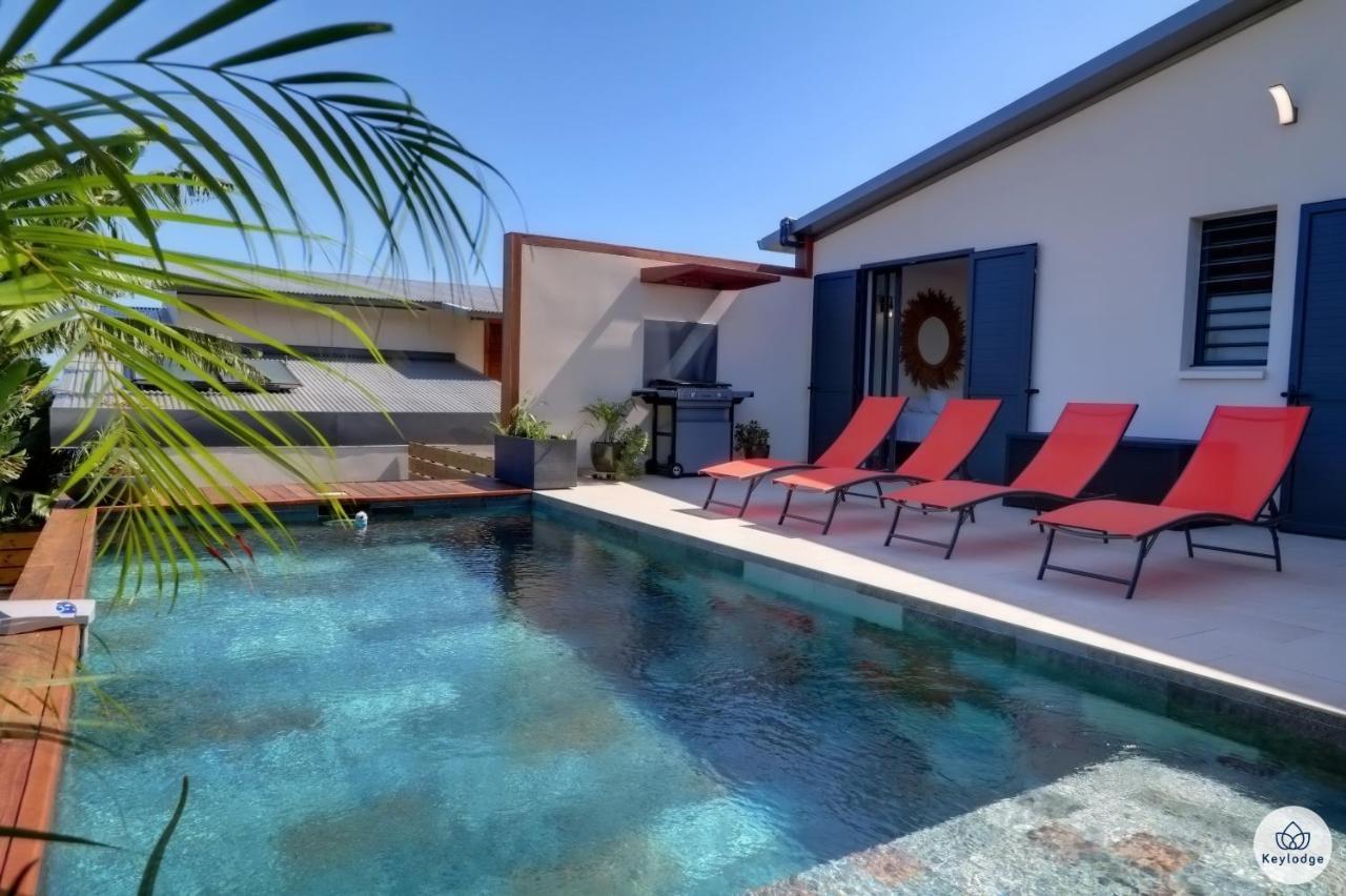 Villa Aina - Piscine 4 Etoiles - Vue Mer - Saint Leu Luaran gambar
