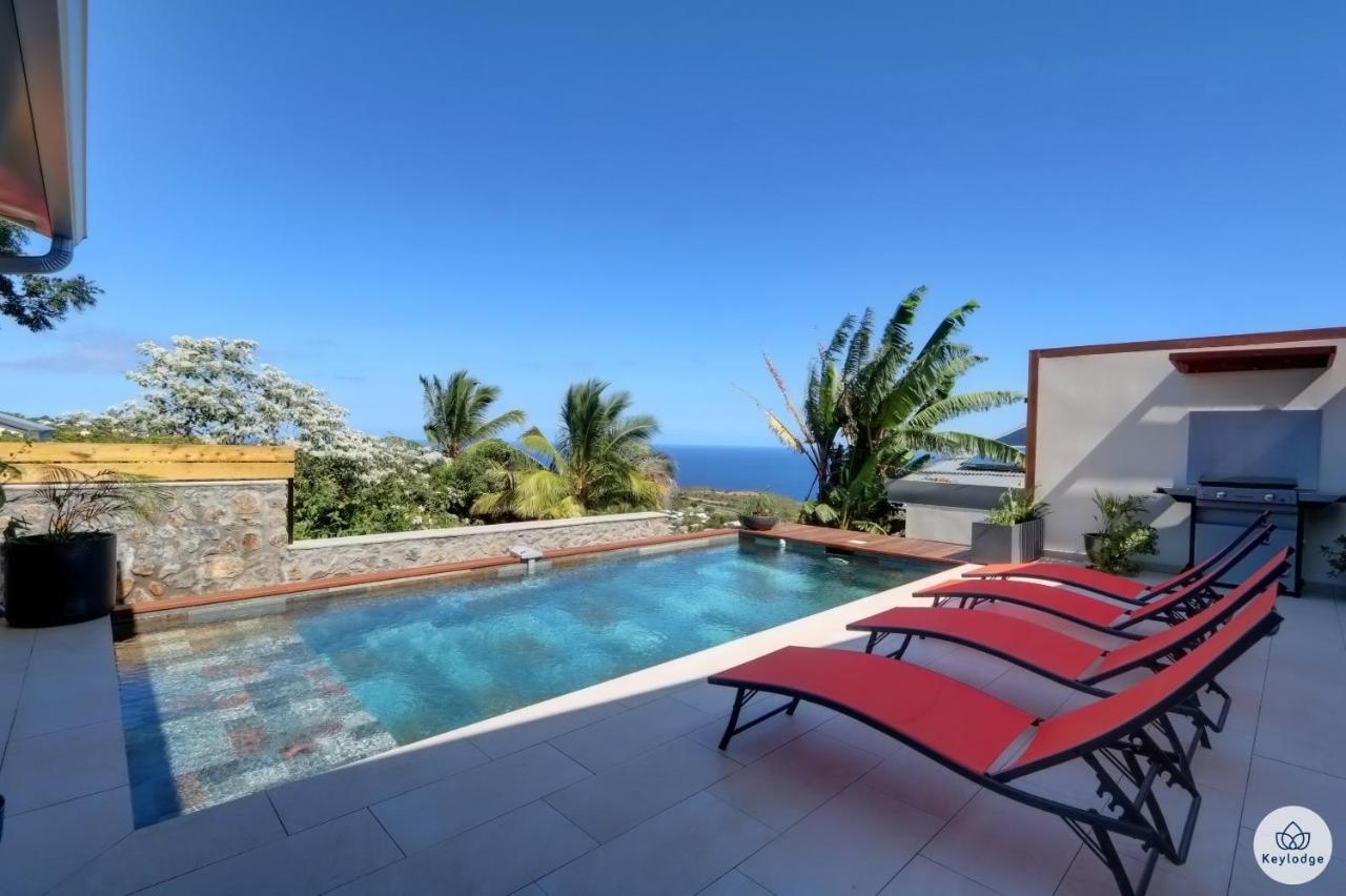 Villa Aina - Piscine 4 Etoiles - Vue Mer - Saint Leu Luaran gambar