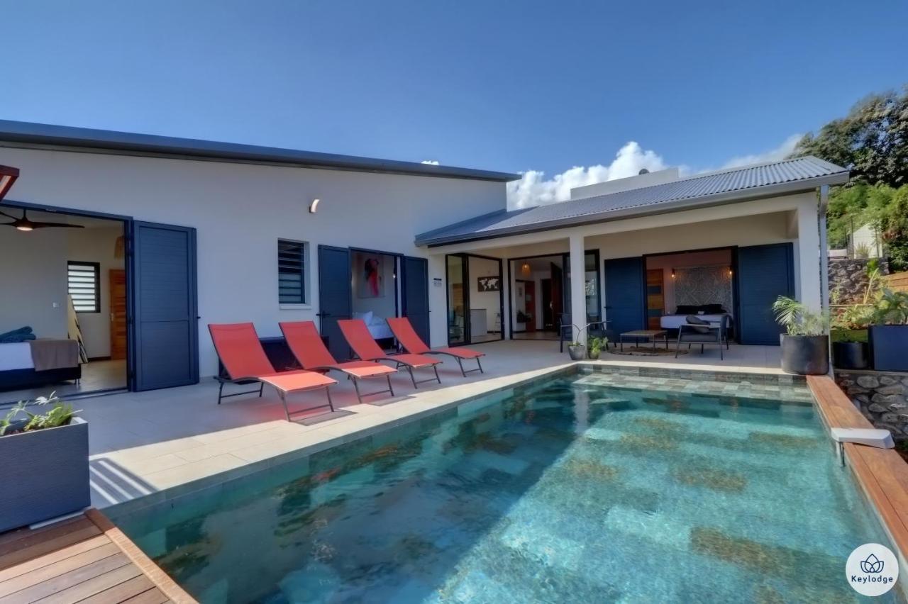 Villa Aina - Piscine 4 Etoiles - Vue Mer - Saint Leu Luaran gambar